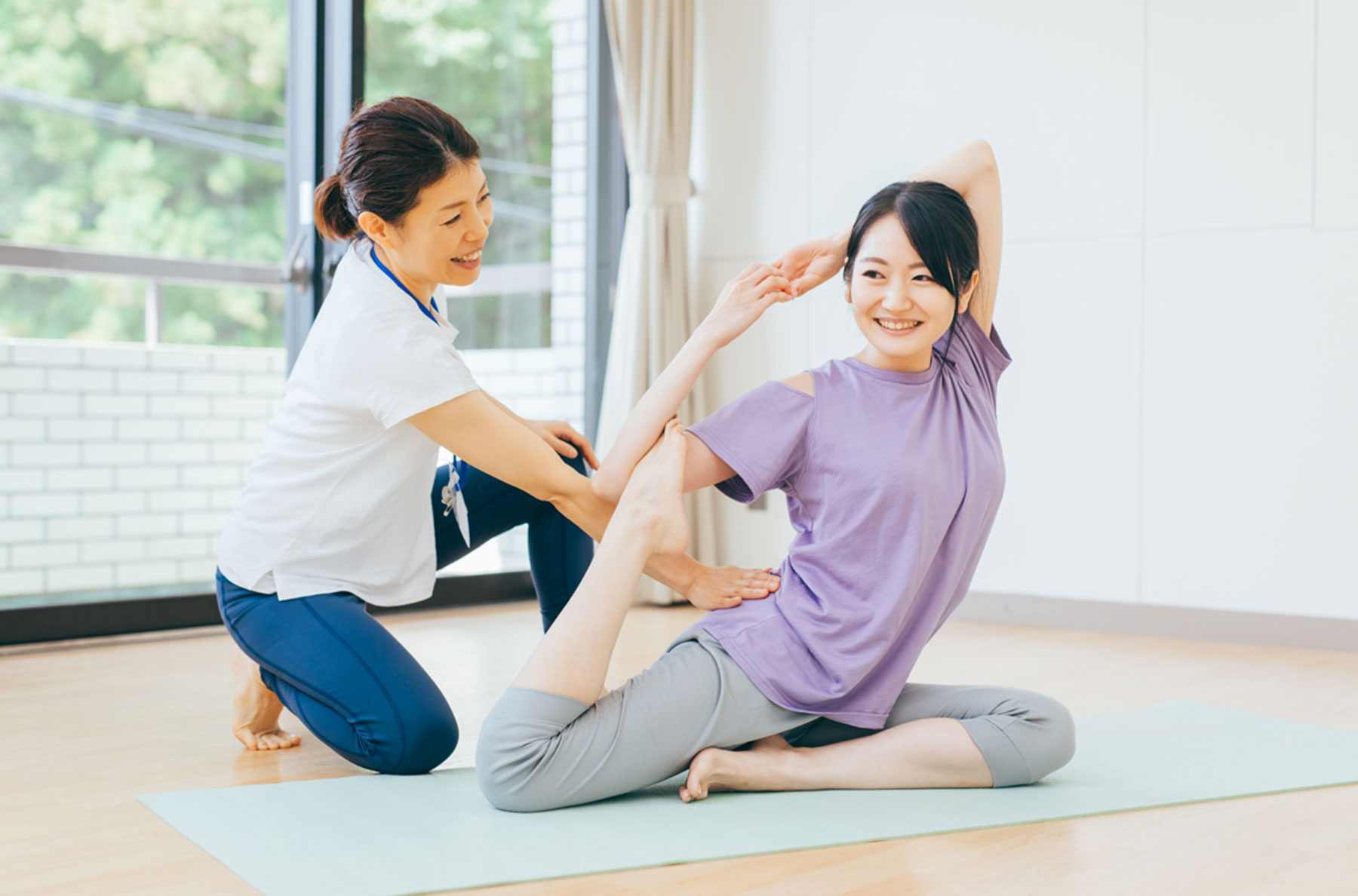 画像:資格取得コースの様子