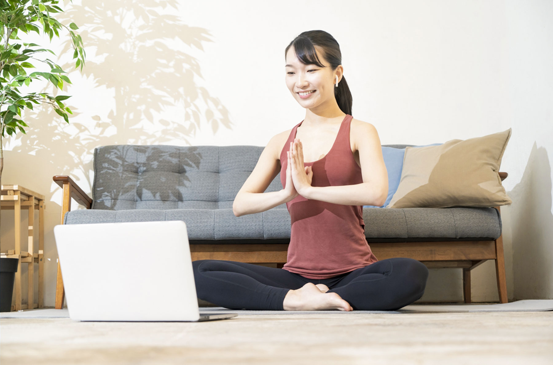 画像:オンラインスクールの様子